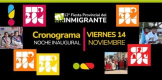 FIESTA PROVINCIAL DEL INMIGRANTE: TRES NOCHES DE MÚSICA, DANZA Y TRADICIONES EN EL MULTIESPACIO FERIAL COSTA SURUBÍ