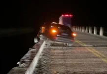 Corrientes: dos pescadores fueron atropellados en el puente del río Miriñay