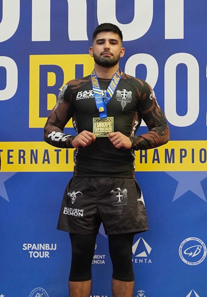 Ramiro Gamboa campeon Europeo de Jiu Jitsu 5