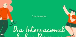 DÍA INTERNACIONAL DE LAS PERSONAS CON DISCAPACIDAD