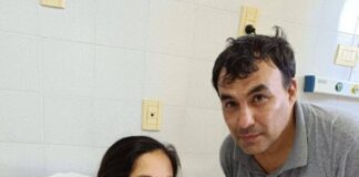 El primer bebe del año en Goya es una nena