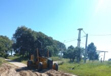 LA MUNICIPALIDAD DE GOYA CONTINUA ASISTENCIA DE TRABAJOS EN CAMINOS RURALES
