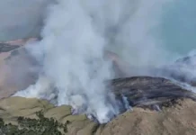 Incendios en Chubut: declararon extinguido el fuego en el Parque Nacional Los Glaciares