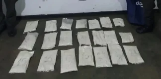 Droga en la Ruta 12: secuestran 18 kilos de cocaína en el límite entre Misiones y Corrientes