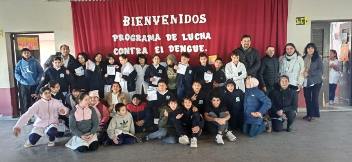 Agenda Educativa en Escuela Provincia de la Pampa Dengue 1