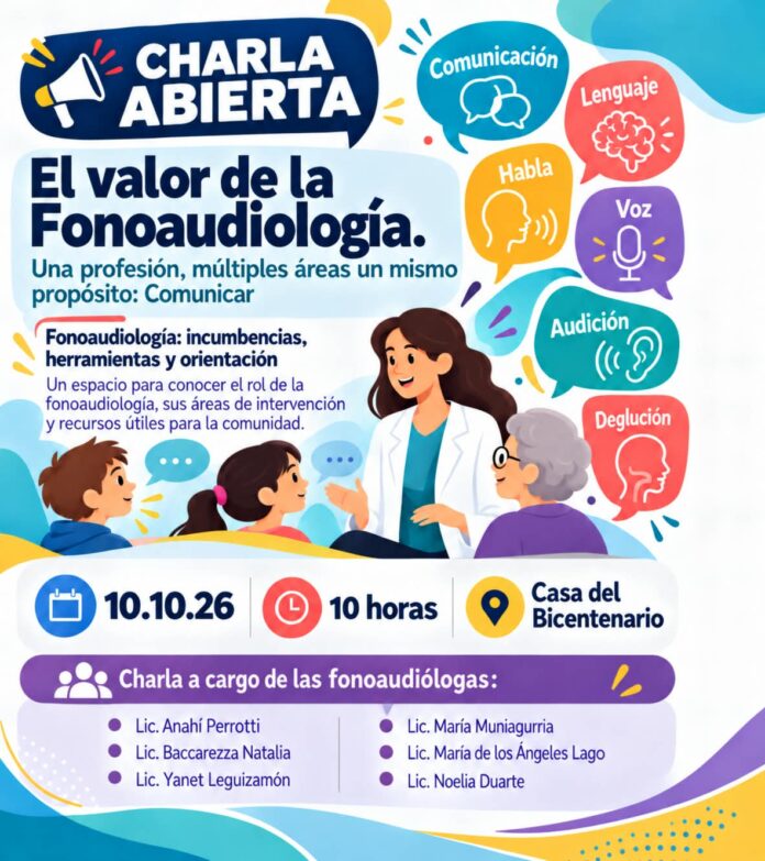 charla de fonoaudologia